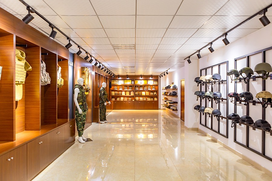 Company exhibition hall