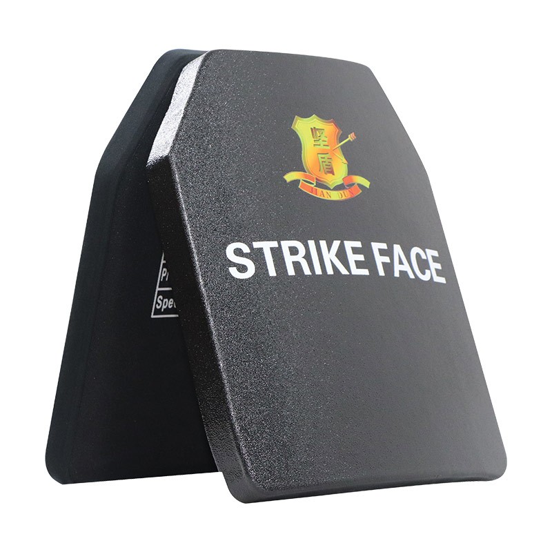 Bulletproof ceramic plate